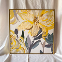 Yellow Framed  Print