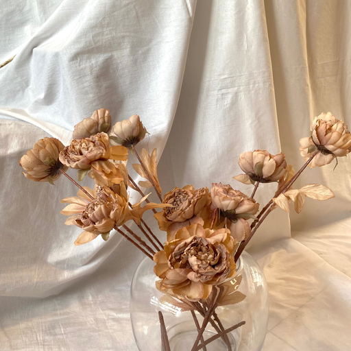 Faux Dried Peony