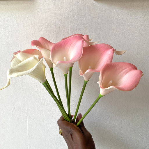 Faux Calla Lilies 