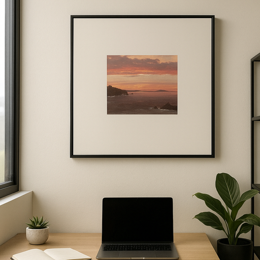 Sunset Framed Print