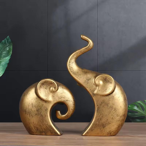 Bronze Elephant Set