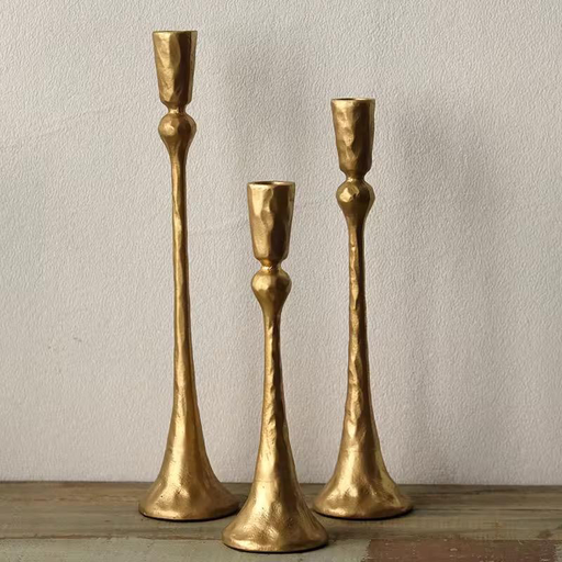 Metallic Candle Holders (set)